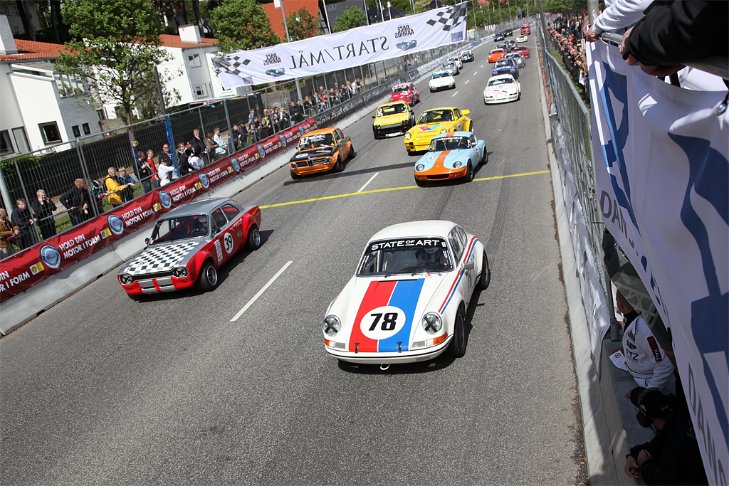 Det er den 41 år gamle Porsche med startnummer 78 fra Team State of Art, Christina Nielsen skal køre
(Foto: Mogens Olofsen)